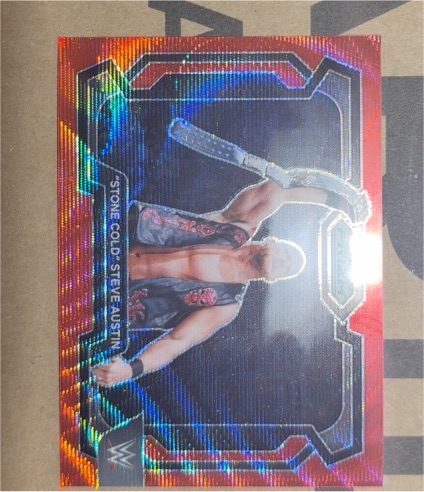 2024 Panini Prizm WWE #14 Stone Cold Steve Austin — front