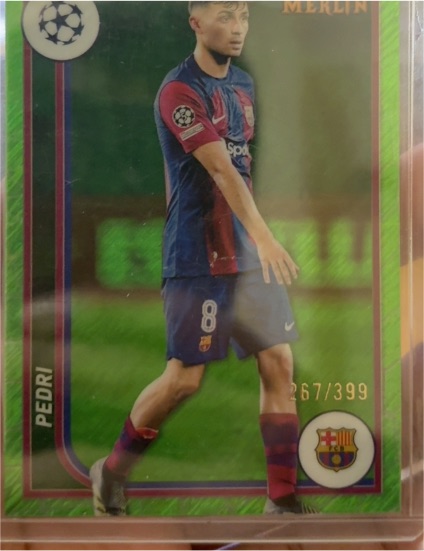 2023-24 Topps Merlin UEFA #8 Pedri — front