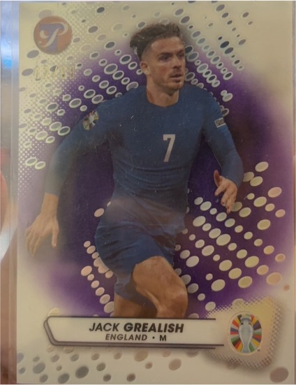 2023 Topps Pristine Road to UEFA Euro 2024 #31 Jack Grealish — front