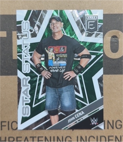 2023 Panini Donruss Elite WWE Star Status #10 John Cena — front