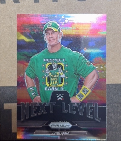 2022 Panini Prizm WWE Next Level #17 John Cena — front