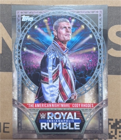 2025 Topps WWE Royal Rumble #RR-1 Cody Rhodes — front