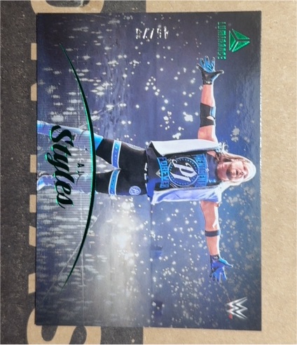 2023 Panini Chronicles WWE Luminance #161 AJ Styles — front