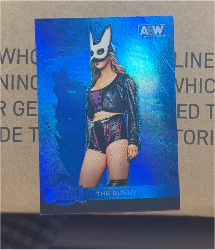 2022 Upper Deck Skybox Metal Universe AEW #31 The Bunny — front