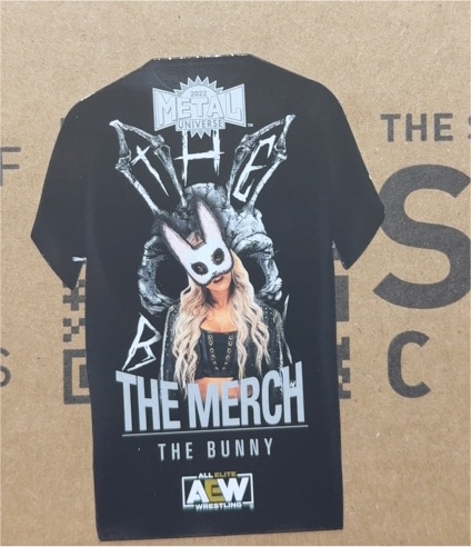 2022 Skybox Metal Universe AEW The Merch #TM-25 The Bunny — front