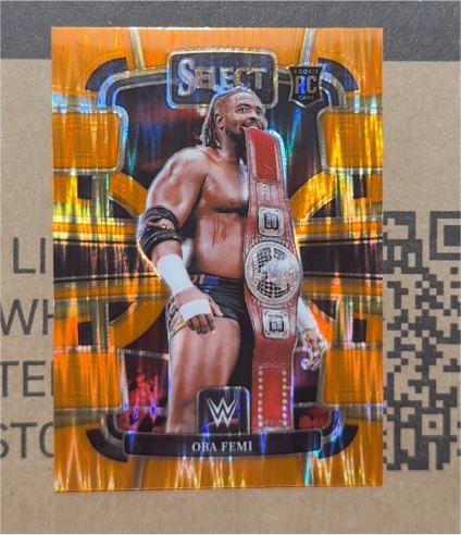 2024 Panini Select WWE #38 Oba Femi — front
