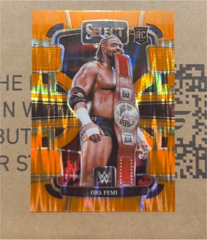 2024 Panini Select WWE #38 Oba Femi — front