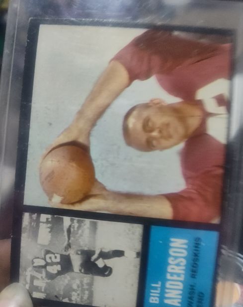 1962 Topps #169 Bill Anderson — front