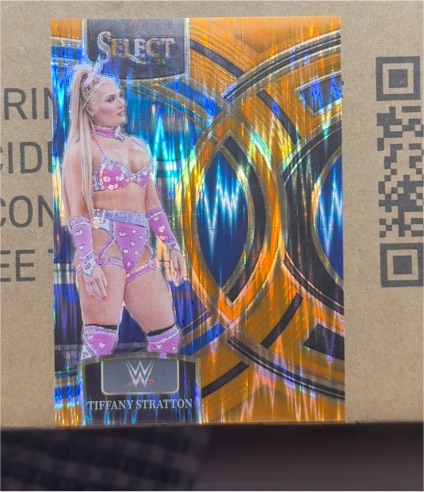 2024 Panini Select WWE #36 Tiffany Stratton — front