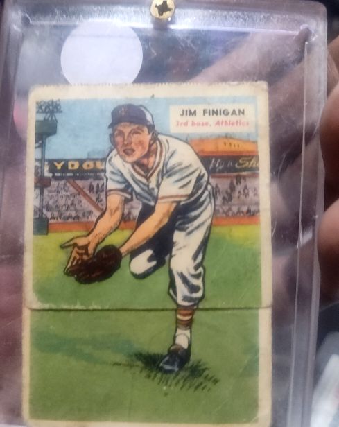 1955 Topps #14 Jim Finigan — front