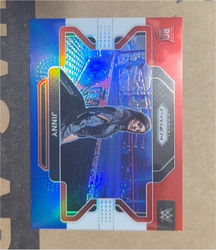 2022 Panini Prizm WWE #25 Jinny Rookie — front