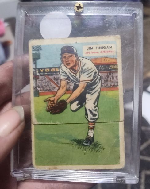 1955 Topps #14 Jim Finigan — front