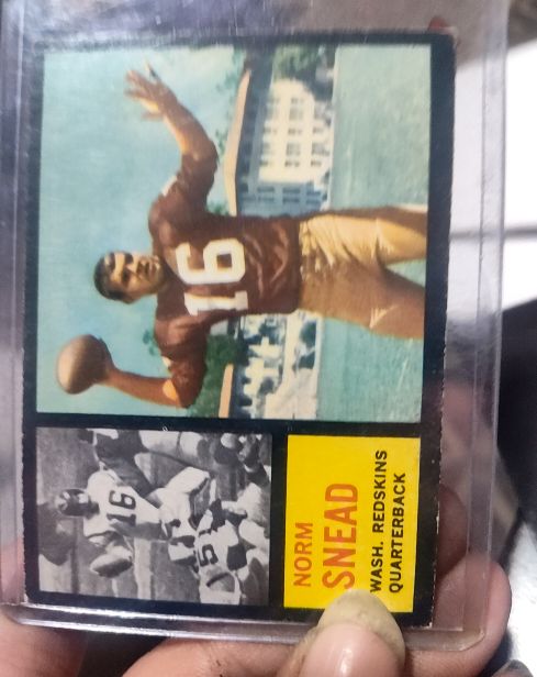 1962 Topps #164 Norm Snead — front