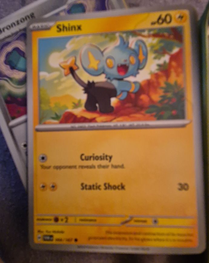 2021 Pokémon Sword & Shield Fusion Strike #91 Shinx — front