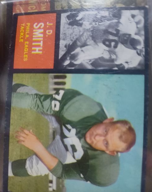 1962 Topps #122 J.D. Smith — front