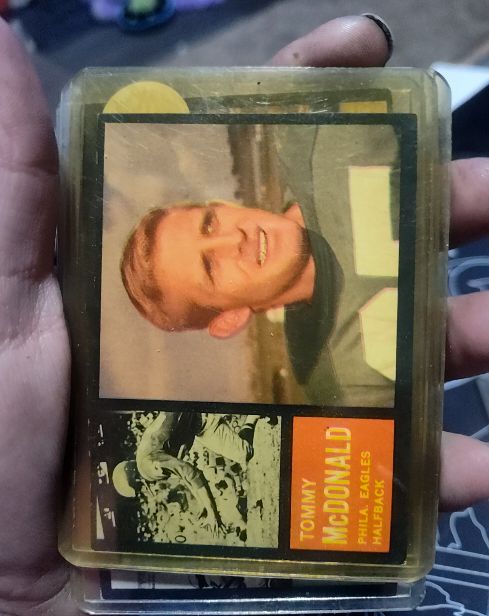 1962 Topps #116 Tommy McDonald — front