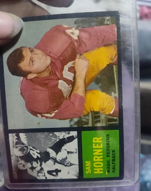 1962 Topps #167 Sam Horner — front