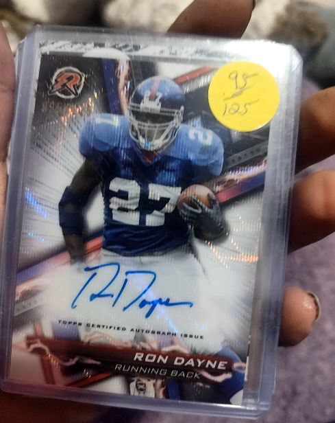 2023 Topps Composite Resurgence Signatures #RA-RD Ron Dayne — front
