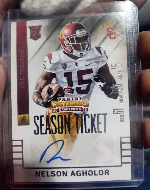 2015 Panini Contenders Draft Picks #198 Nelson Agholor — front