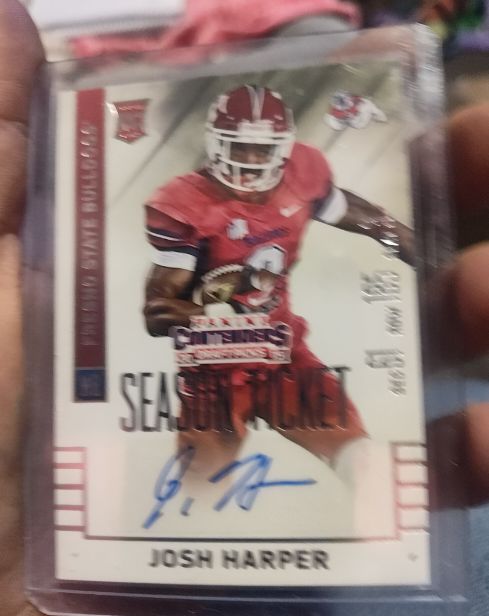 2015 Panini Contenders Draft Picks #126 Josh Harper — front