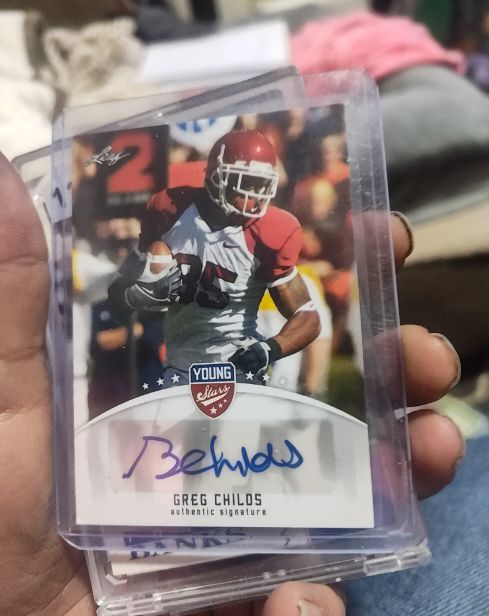 2012 Leaf Young Stars #GC1 Greg Childs — front