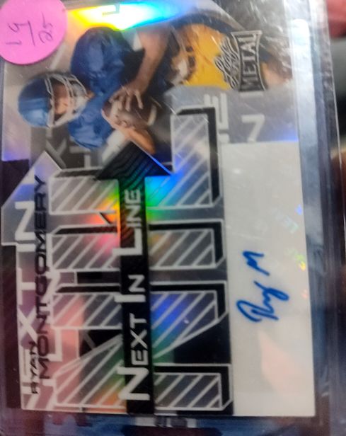 2025 Leaf Metal Next In Line #NL-RM1 Ryan Montgomery — front