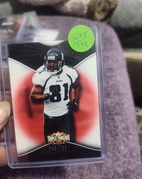 2009 Topps Triple Threads #83 Torry Holt — front