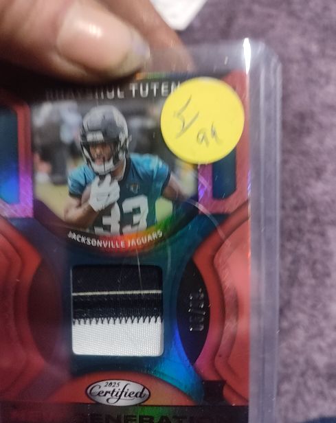 2025 Panini Certified New Generation #NGJ-BTN Bhayshul Tuten — front