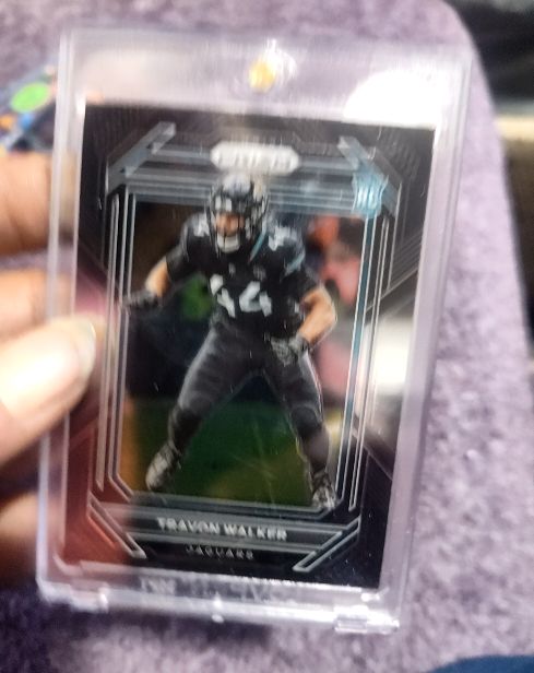 2022 Panini Chronicles Prizm Black #PB-21 Travon Walker Rookie — front