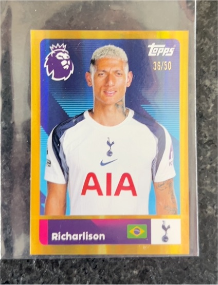 2022-23 Topps UEFA Club Competitions #138 Richarlison — front