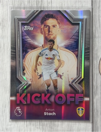 2026 Topps Chrome Premier League That's His Job #THJ-17 Anton Stach — front