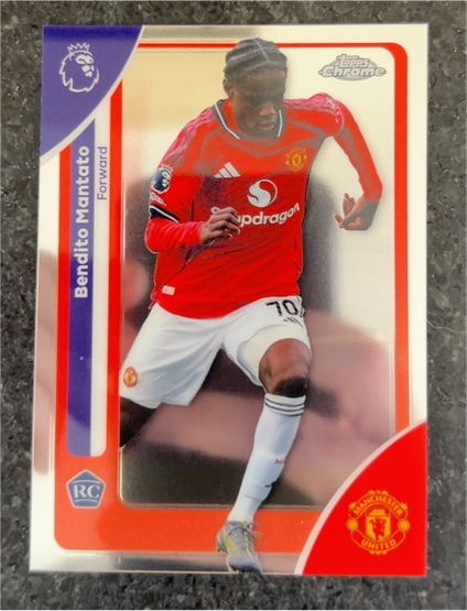 2026 Topps Chrome Premier League #139 Bendito Mantato — front