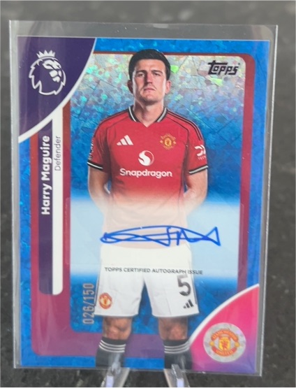 2021-22 Topps UEFA Champions League #32 Harry Maguire — front