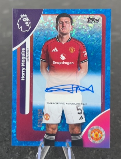 2021 Topps Premier League #150 Harry Maguire — front