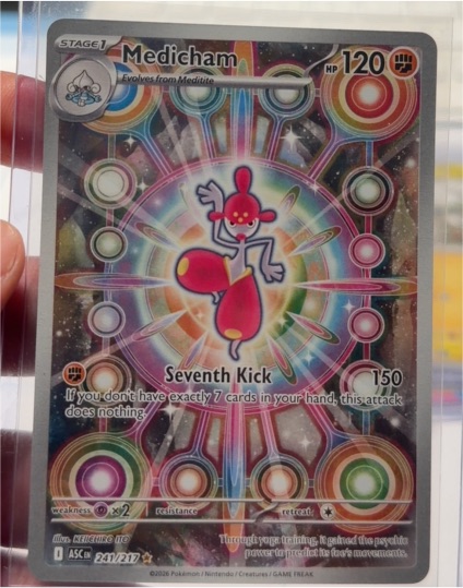 2026 Pokémon Ascended Heroes #241 Medicham — front