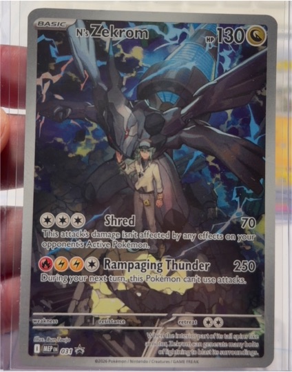 2026 Pokémon Ascended Heroes #031 N's Zekrom — front