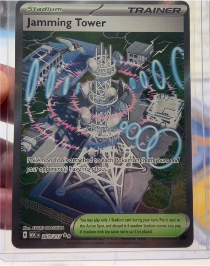 2023 Pokémon TCG Ascended Heroes #261 Jamming Tower — front