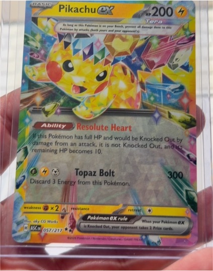 2024 Pokémon #057 Pikachu ex — front