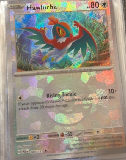 2016 Pokémon Prismatic Evolutions #89 Hawlucha — front