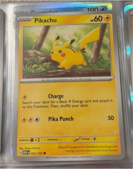 2023 Pokémon Scarlet & Violet 151 #025 Pikachu — front