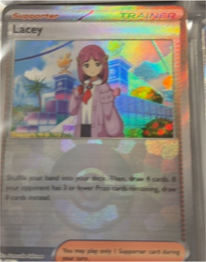 2025 Pokémon Prismatic Evolutions #114 Lacey — front