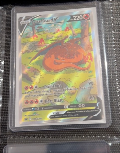 2020 Pokémon SWSH #SWSH260 Charizard V — front