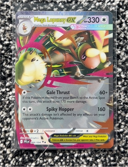 2015 Pokémon ME02 #084 Mega Lopunny EX — front