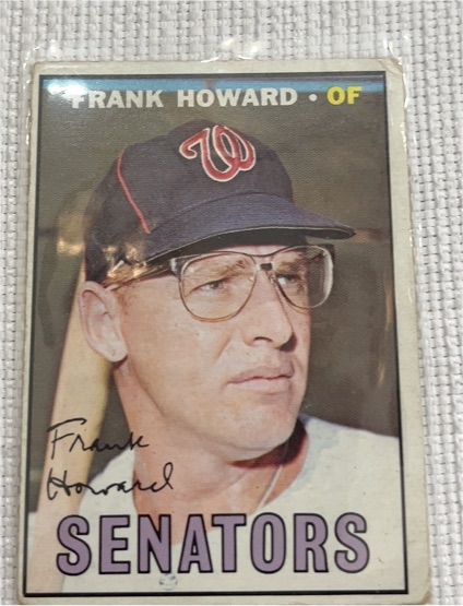 1967 Topps #255 Frank Howard — front