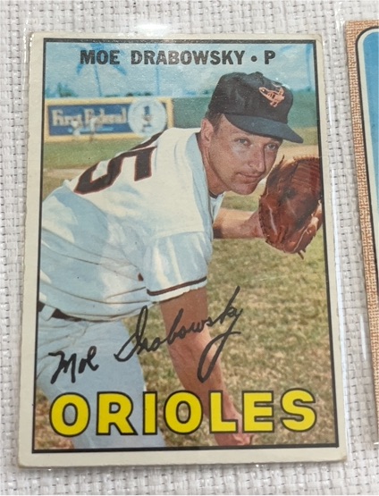 1967 Topps #125 Moe Drabowsky — front