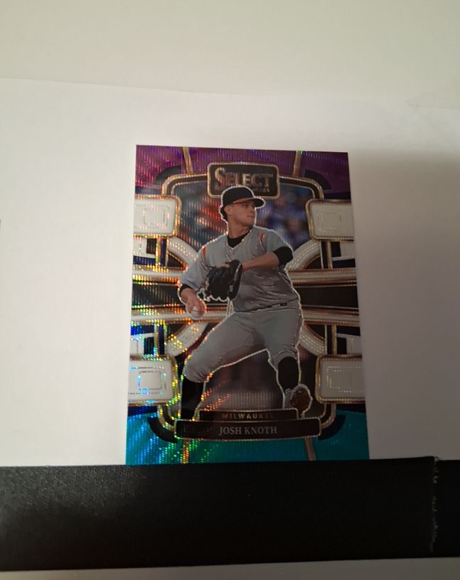 2024 Panini Select Concourse Tri-Color Prizm #16 Josh Knoth — front