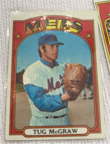 1972 Topps #163 Tug McGraw — front