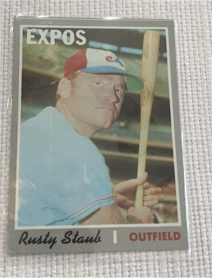 1970 Topps #585 Rusty Staub — front