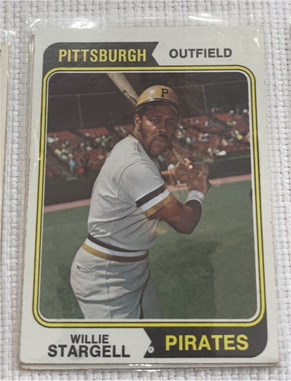 1974 Topps #100 Willie Stargell — front