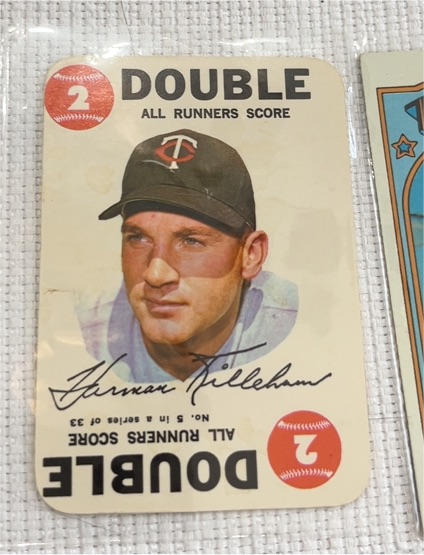 1968 Topps #2 Harmon Killebrew Double All Runners Score — front